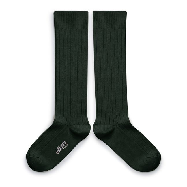 La Haute Socks | Dark green