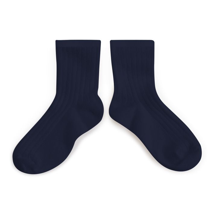 La Mini Socks | Navy blue- Product image n°0