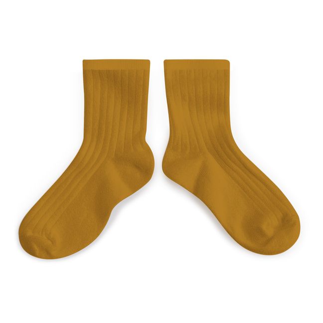 La Mini Socks Giallo senape