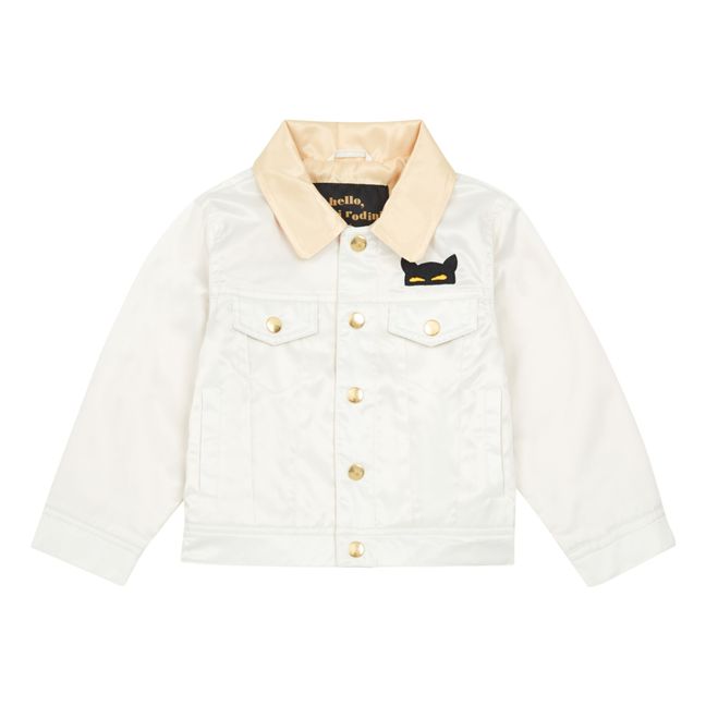 Recycled Polyester Jacket White
