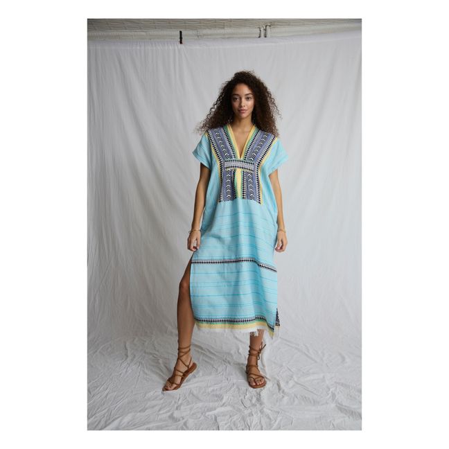 Neela Caftan Dress | Blu
