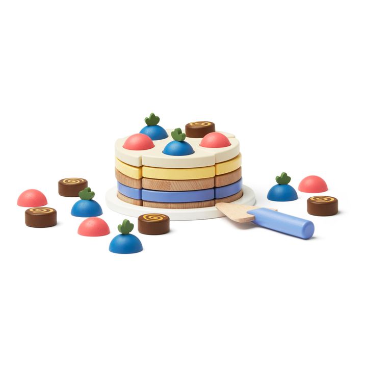 Wooden Rainbow Cake- Product image n°0