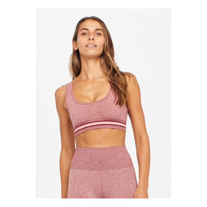 Sierra Dance high-rise cropped leggings in pink - The Upside