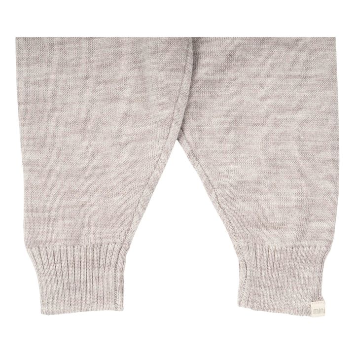 Denmark Merino Wool Harem Pants | Light grey- Product image n°2