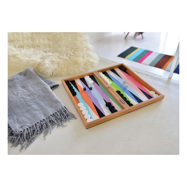 Wooden Backgammon Game