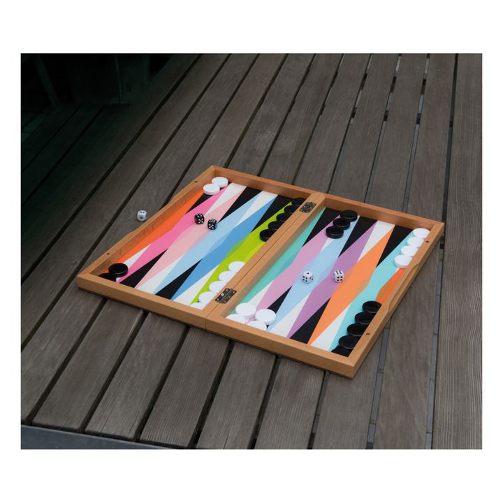Jeu de Backgammon en bois- Image produit n°3