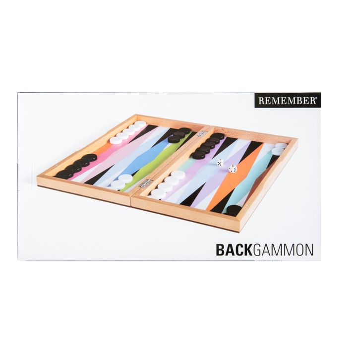 Backgammon-Spiel aus Holz - Produktbild Nr. 6
