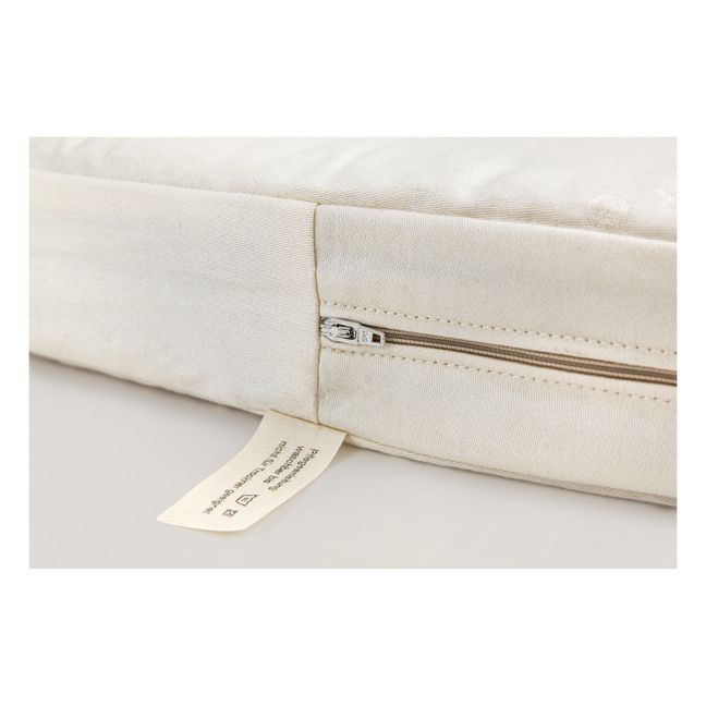 Organic Cotton Oval Mattress for Lola and Emil Bassinets White