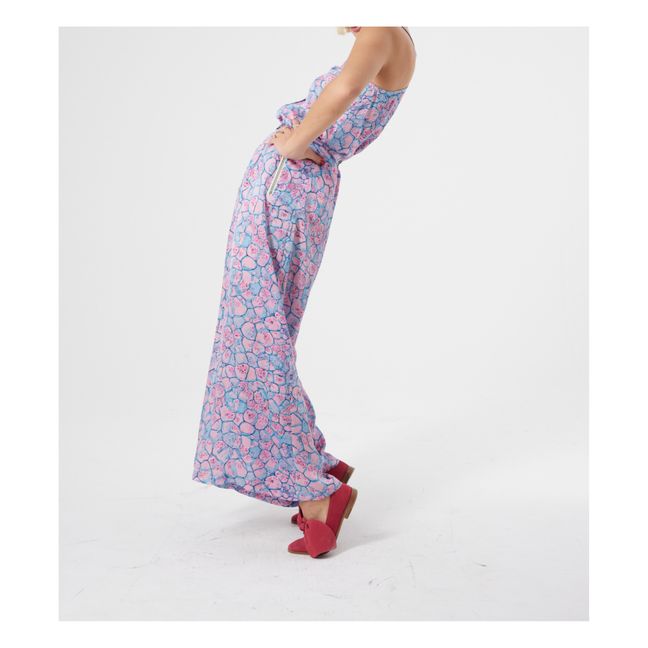 Doll Cell Print Trousers Rosa