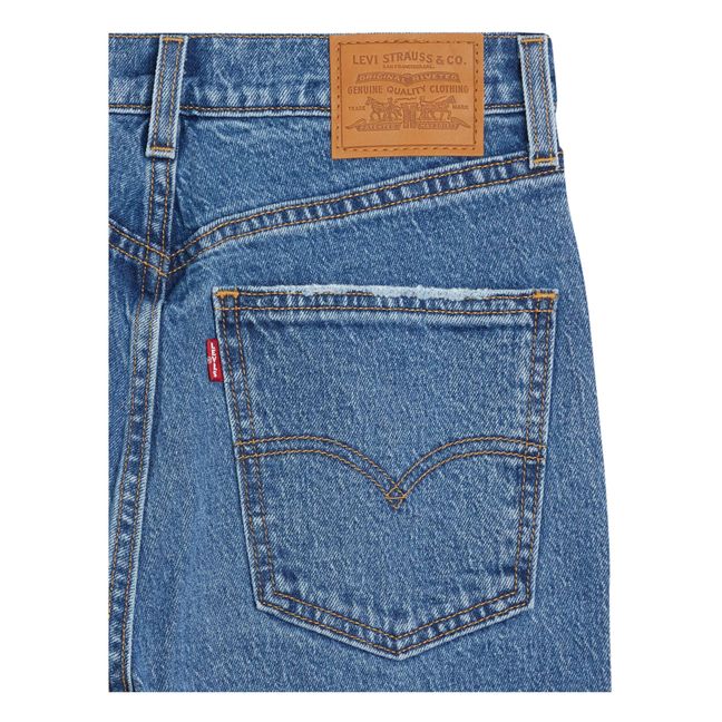 70s High Waisted Jeans | Vintage blue denim