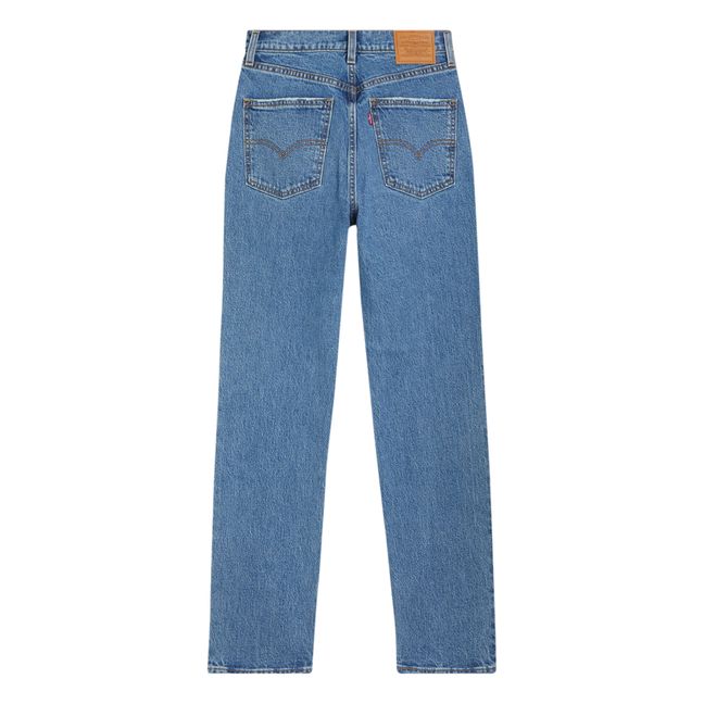 70s High Waisted Jeans | Vintage blau denim