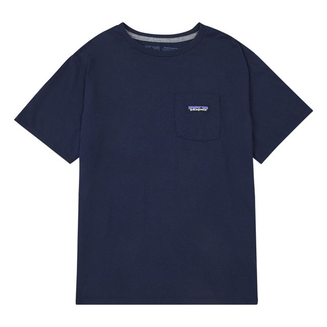 T-shirt P-6 Label Recyclé - Collection Homme - Bleu marine