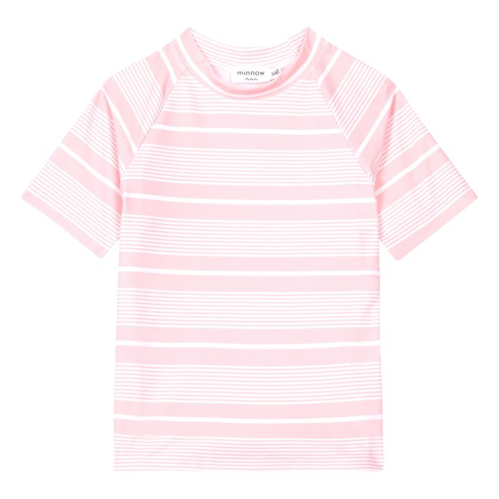 Short Sleeve Rash Guard Pink- Product image n°0