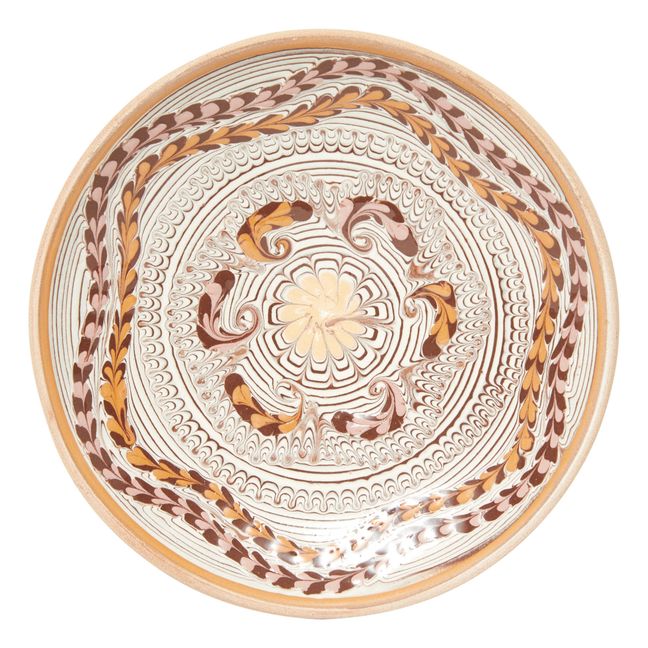 Rosette Ceramic Plate