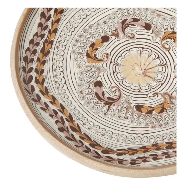 Rosette Ceramic Plate