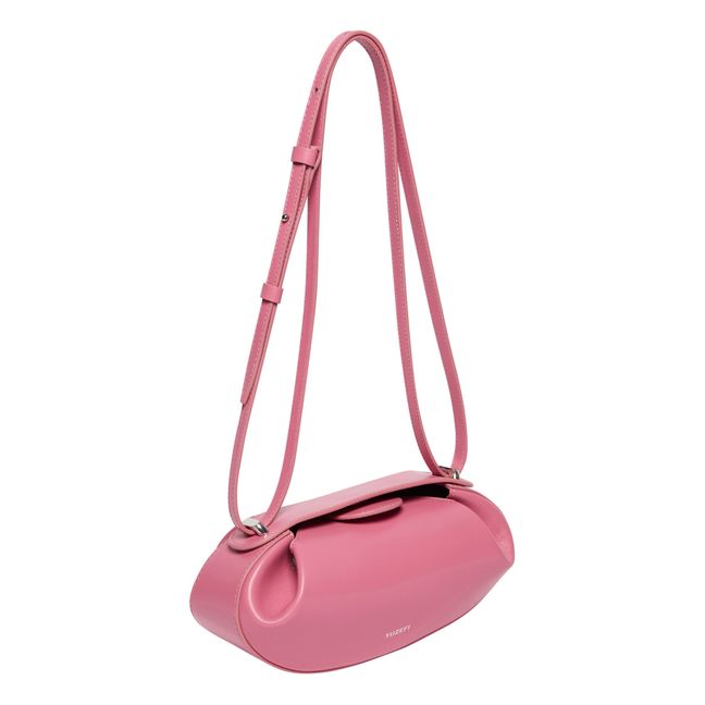 Dinner Roll Leather Bag | Rosa