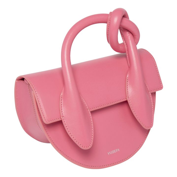 Pretzel Leather Bag | Rosa- Imagen del producto n°1