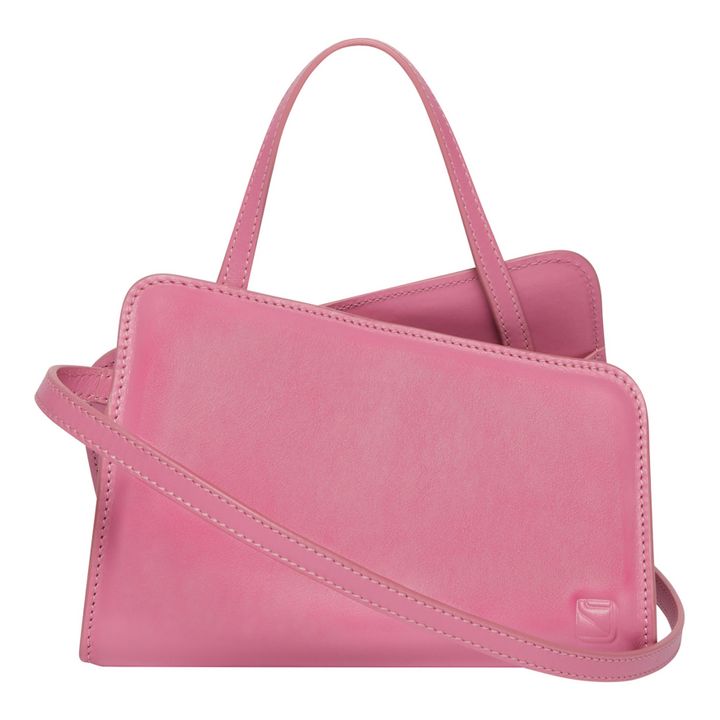 Yuzefi Slant Mini Tote Bag Pink Smallable
