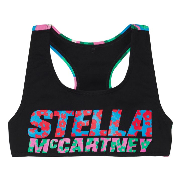 Stella Logo Crop Top - Active Wear Collection  | Black- Product image n°0
