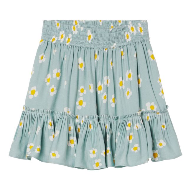 Flower Skirt Blue