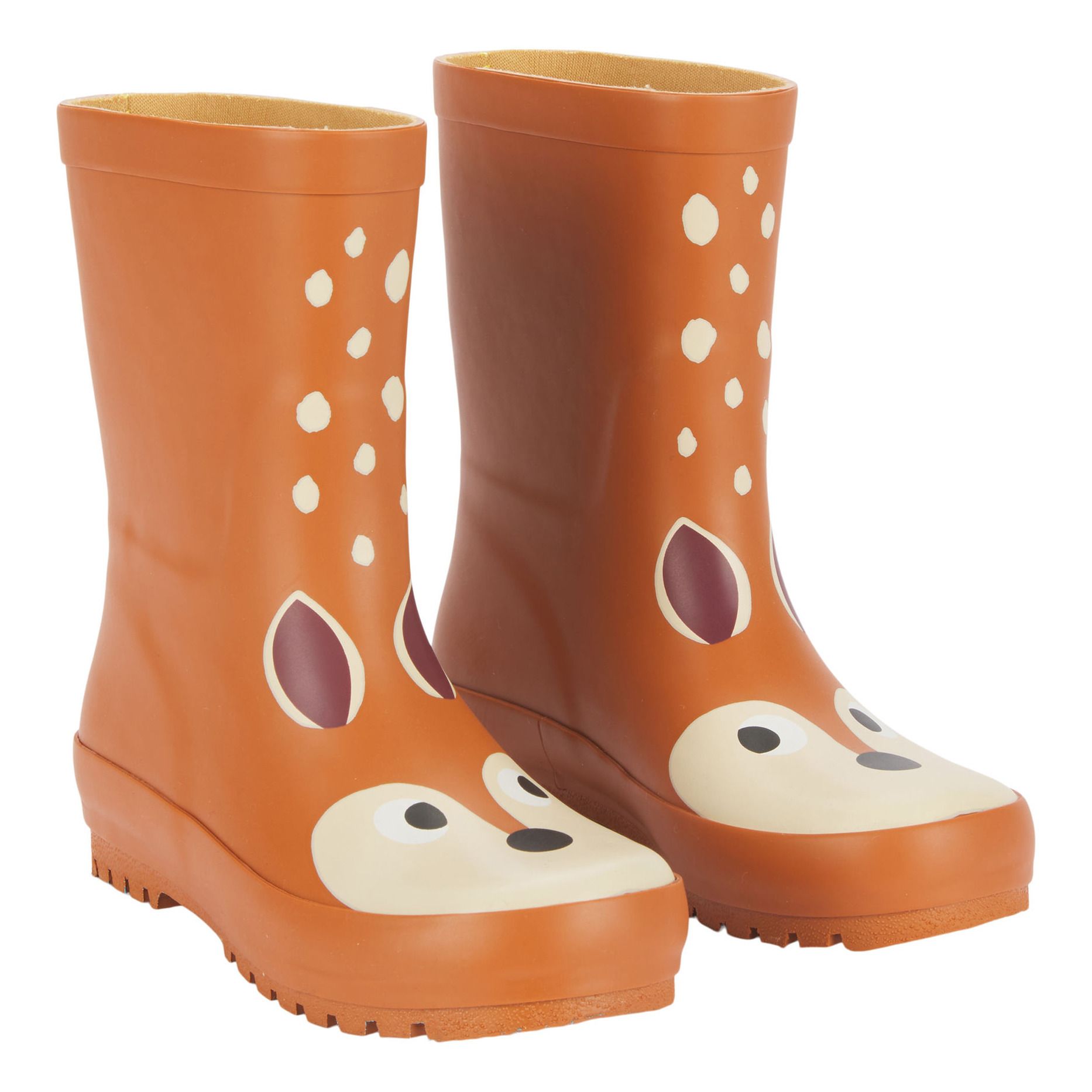 Deer Rain Boots | Brown- Product image n°0
