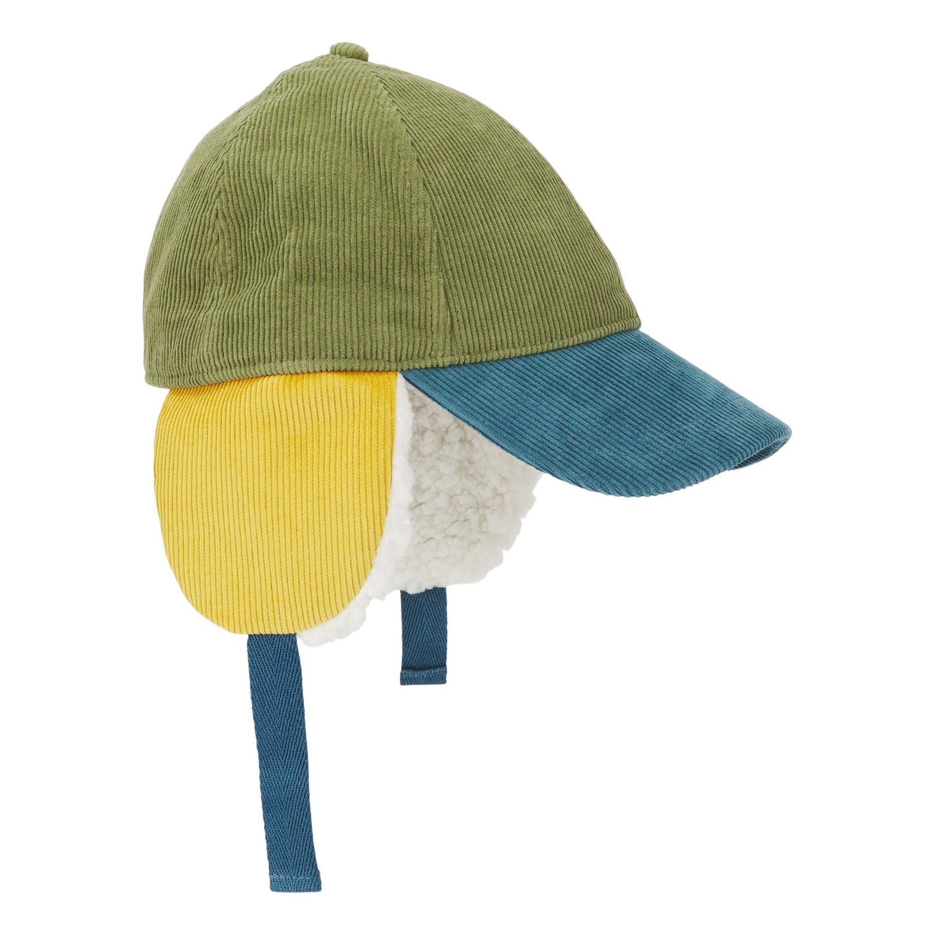 Corduroy Trapper Hat | Grün- Produktbild Nr. 0