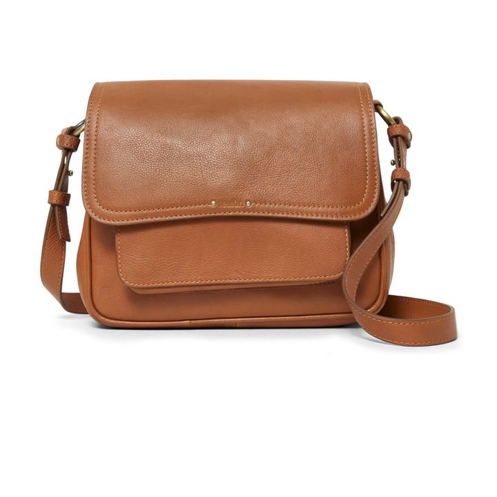 Sessùn - Niu Tano Leather Bag - Camel | Smallable