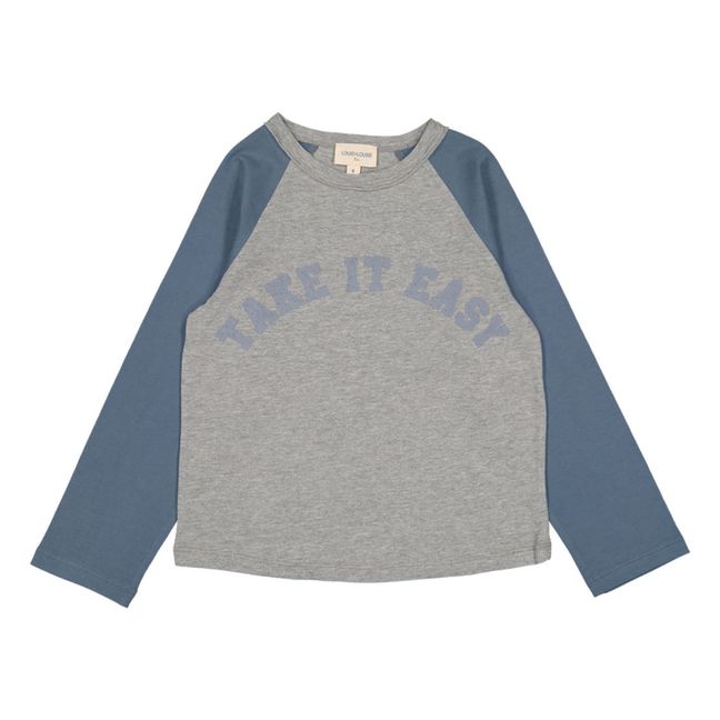 Baseball Two-Tone T-Shirt | Blue