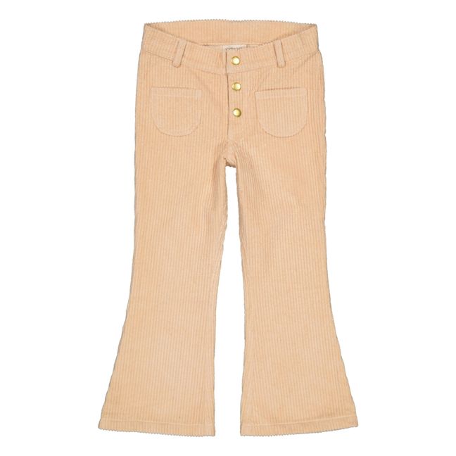 Pantalones de pana Christie | Beige