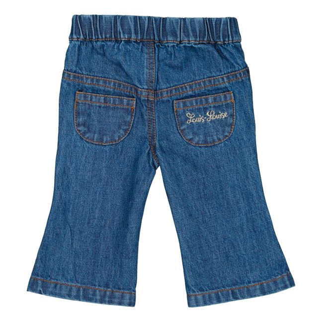Pantalon Flare Denim Christie Bleu jean
