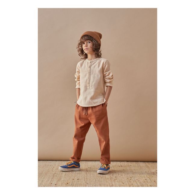 Pantaloni Denim Valentin | Caramello