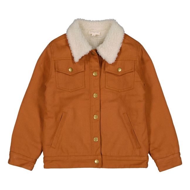 Giacca denim imbottita Brando | Caramello