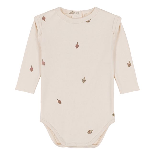 Lala Organic Cotton Baby Bodysuit | Crudo
