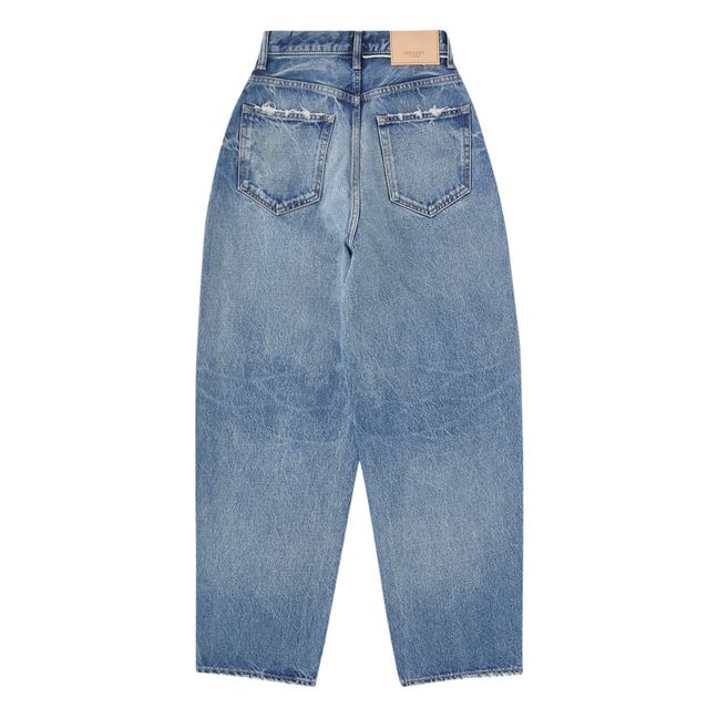 Castaic Wide Tapered Jeans | Azul
