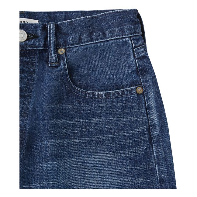 Jean Capac Wide Straight Cropped | Bleu