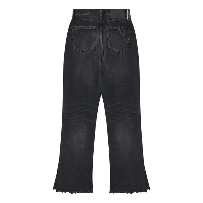 Alhambra Flare-Hi Jeans | Negro