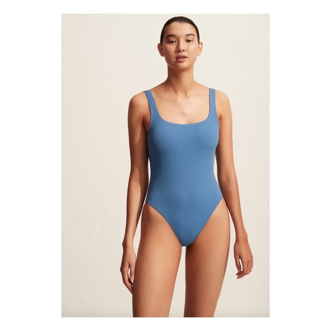 Nineties Swimsuit Azul