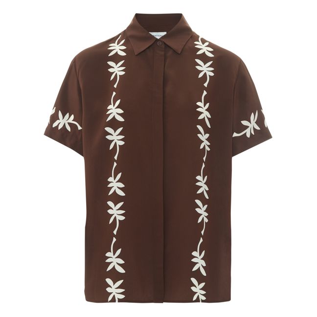 Short-Sleeve Shirt Brown