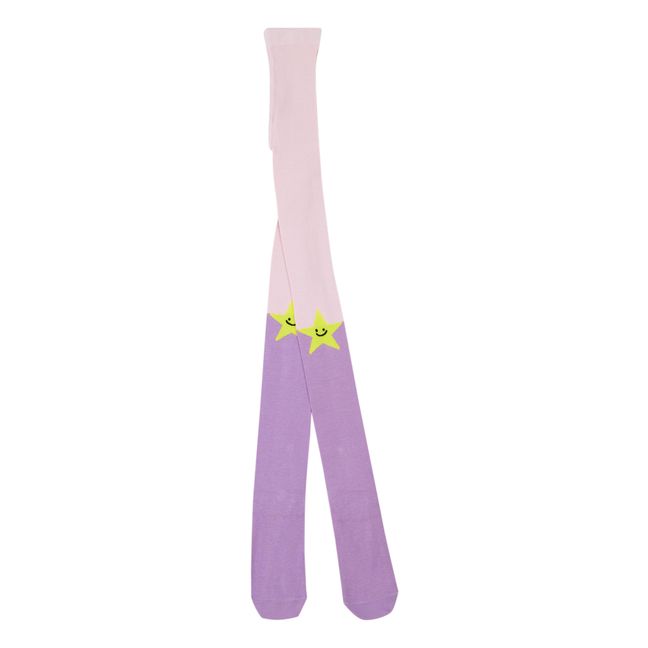 Double Star Tights | Purple