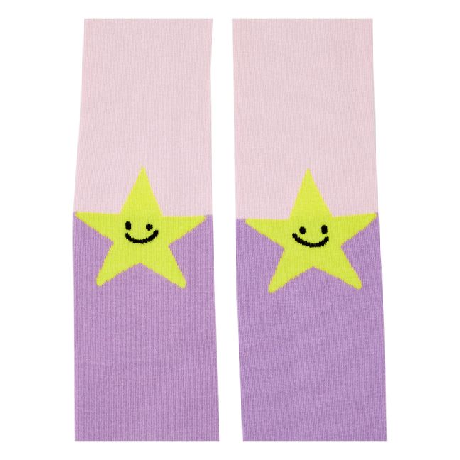 Double Star Tights | Purple