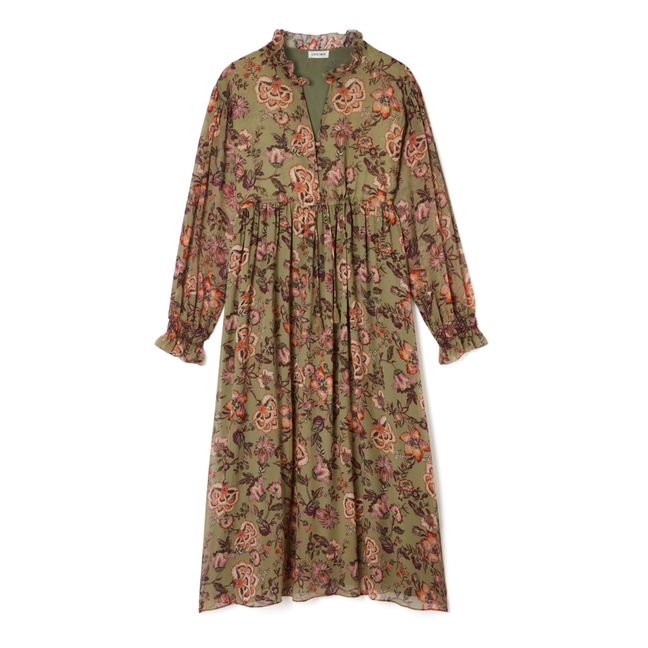 Chella Silk Dress - Women’s Collection - Salvia