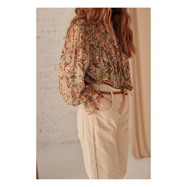 Camicetta in seta Naomie - Collezione Donna  | Salvia