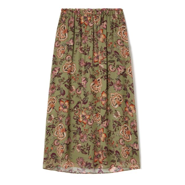Yunga Silk Skirt - Women’s Collection - Salvia