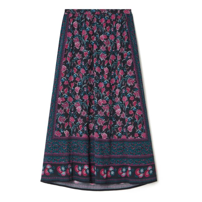 Laure Organic Cotton Skirt - Women’s Collection - Gris Antracita