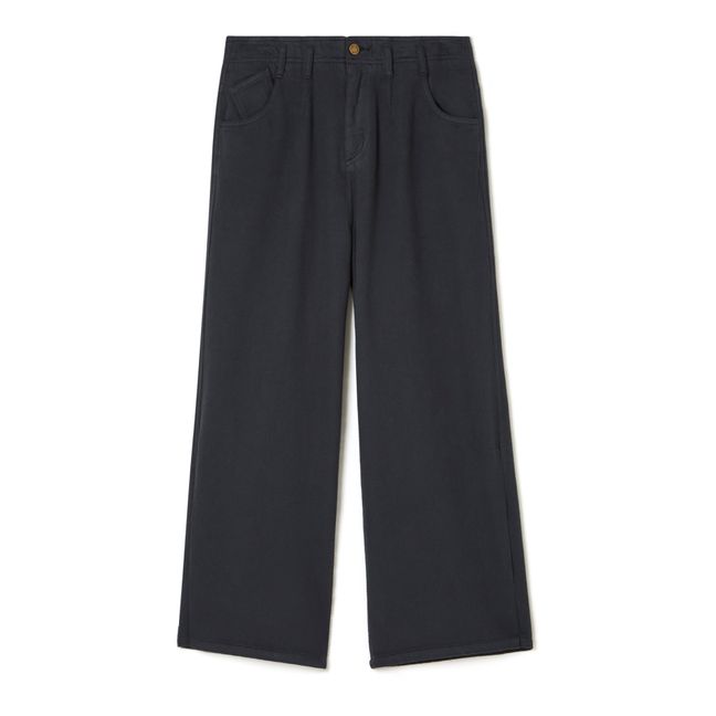 Serge Trousers - Women's collection  | Blu notte