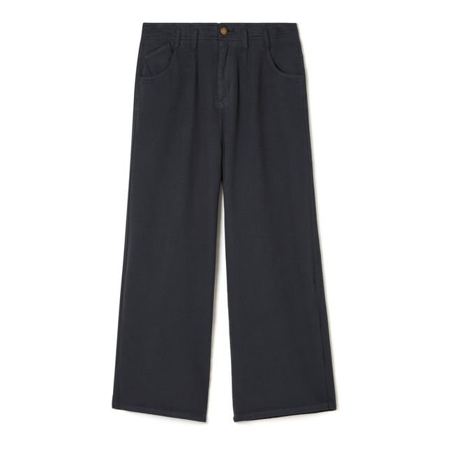 Pantalon Serge - Collection Femme  | Bleu nuit