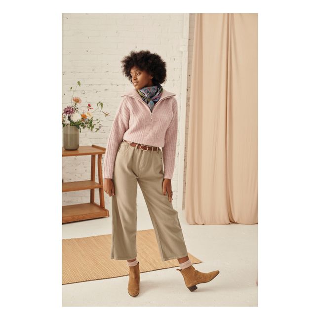 Pantalon Serge - Collection Femme  | Sauge