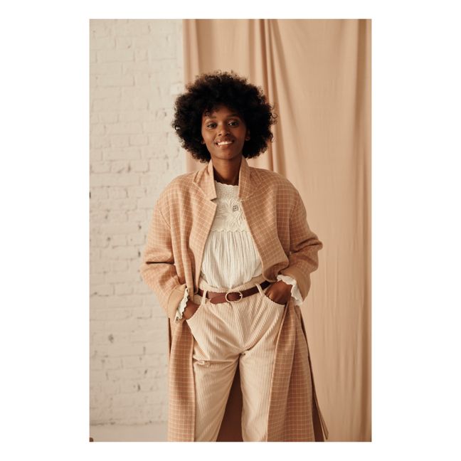 Lou Corduroy Trousers - Women’s Collection  | Beige