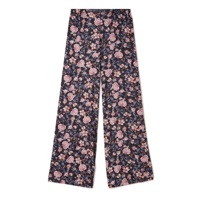 Pantalon de Pyjama Polyester Recyclé Melycia - Collection Femme  | Gris anthracite