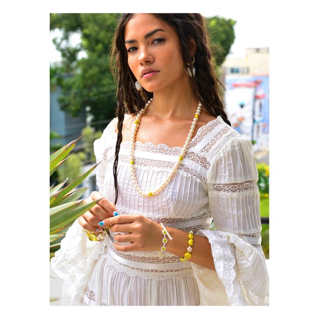 Bracelet Daisy Dreams | Blanc